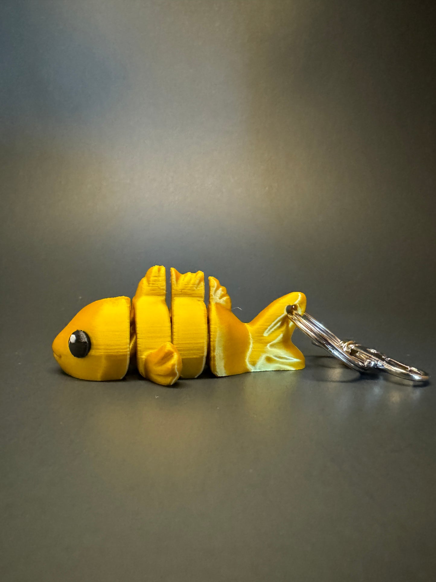 Fiona the Fidget Fish – 3D Printed Flexible Fish Fidget Toy (Keychain or Magnet)