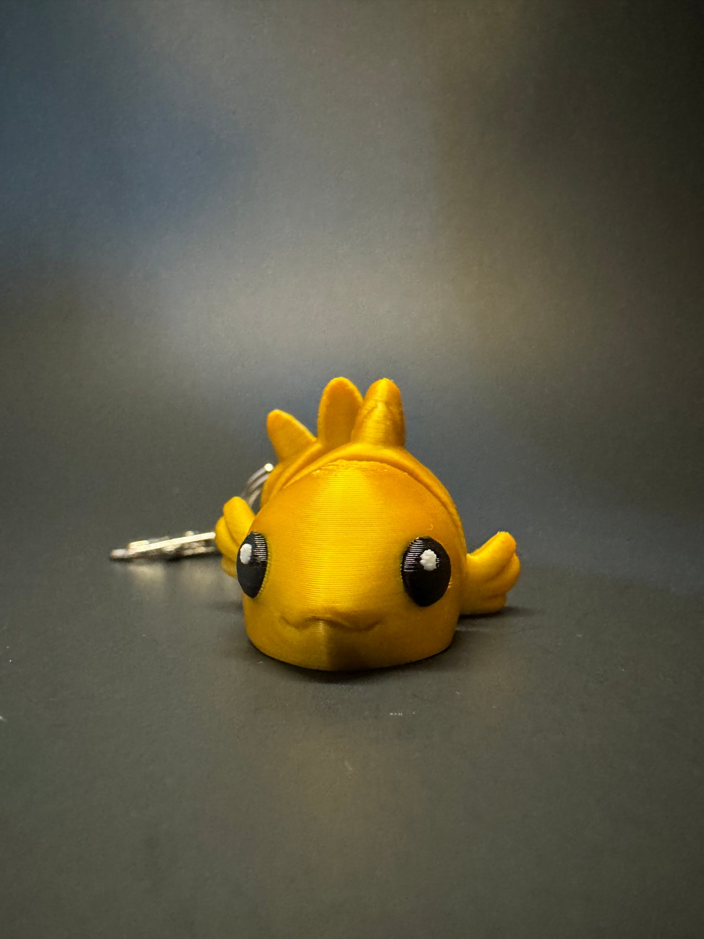 Fiona the Fidget Fish – 3D Printed Flexible Fish Fidget Toy (Keychain or Magnet)