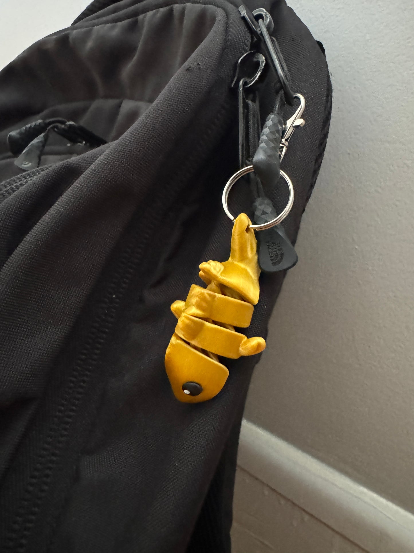 Fiona the Fidget Fish – 3D Printed Flexible Fish Fidget Toy (Keychain or Magnet)
