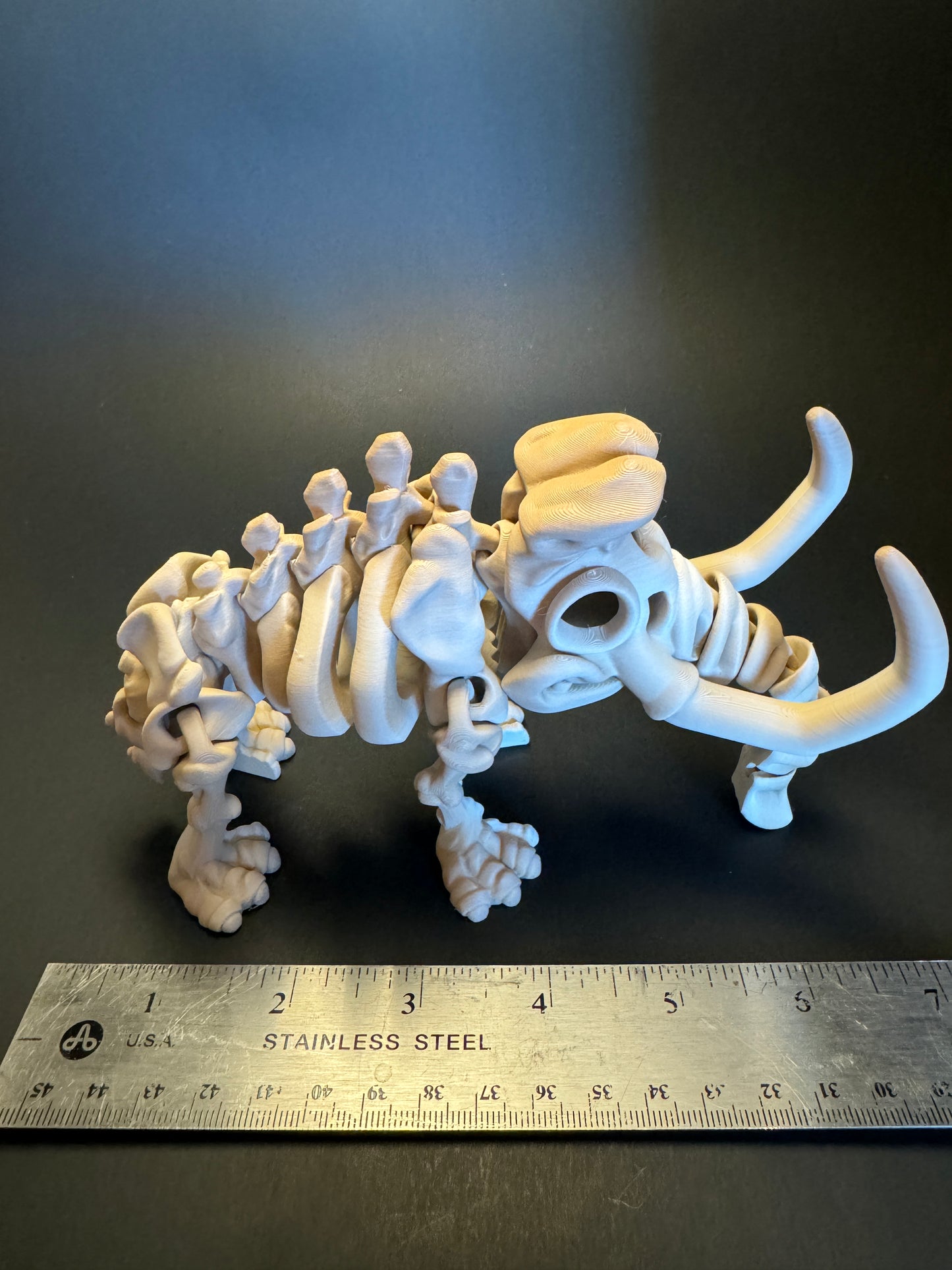 Merv the Mammoth - 3D Printed Sensory Fidget Toy