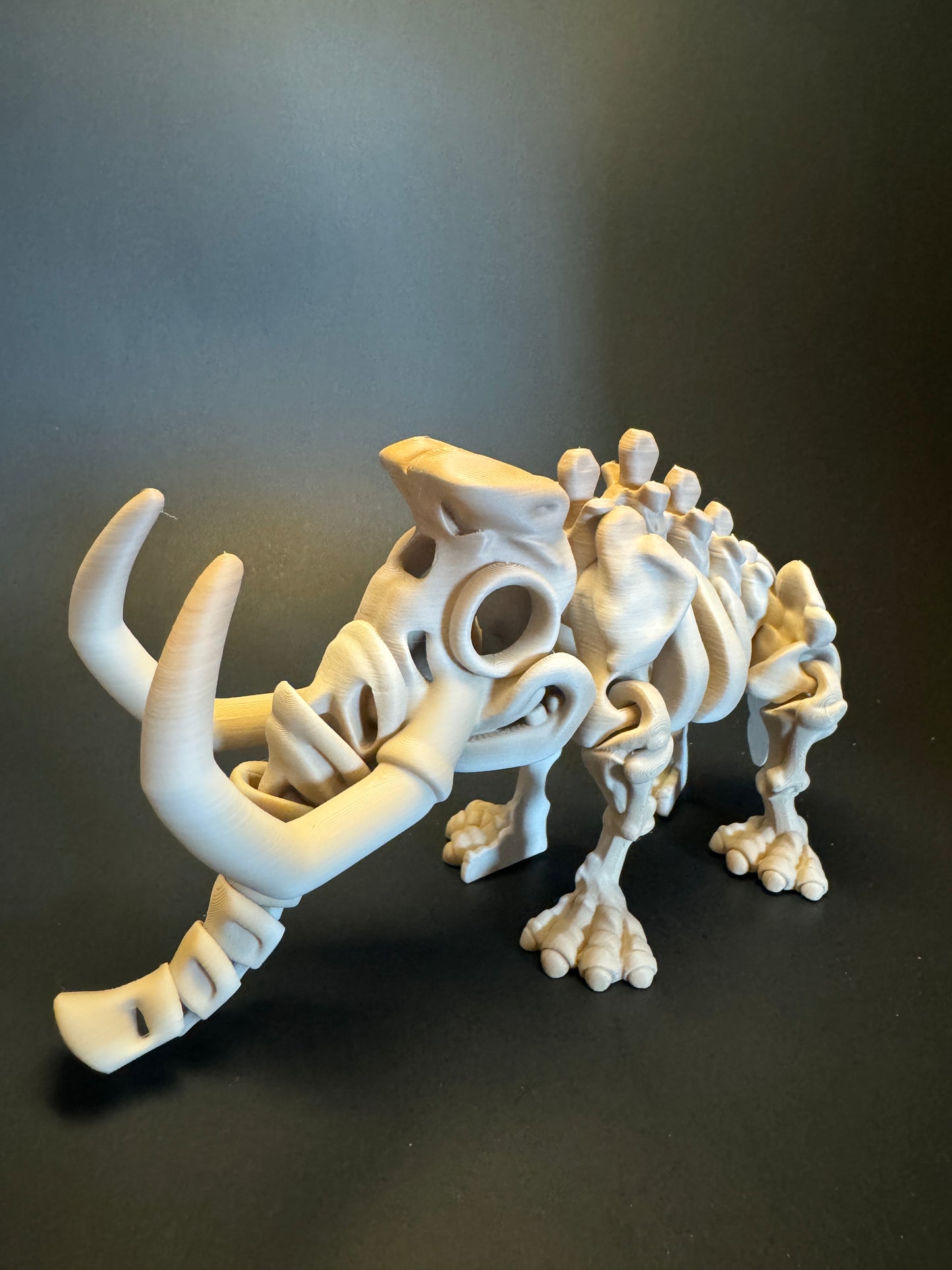 Merv the Mammoth - 3D Printed Sensory Fidget Toy