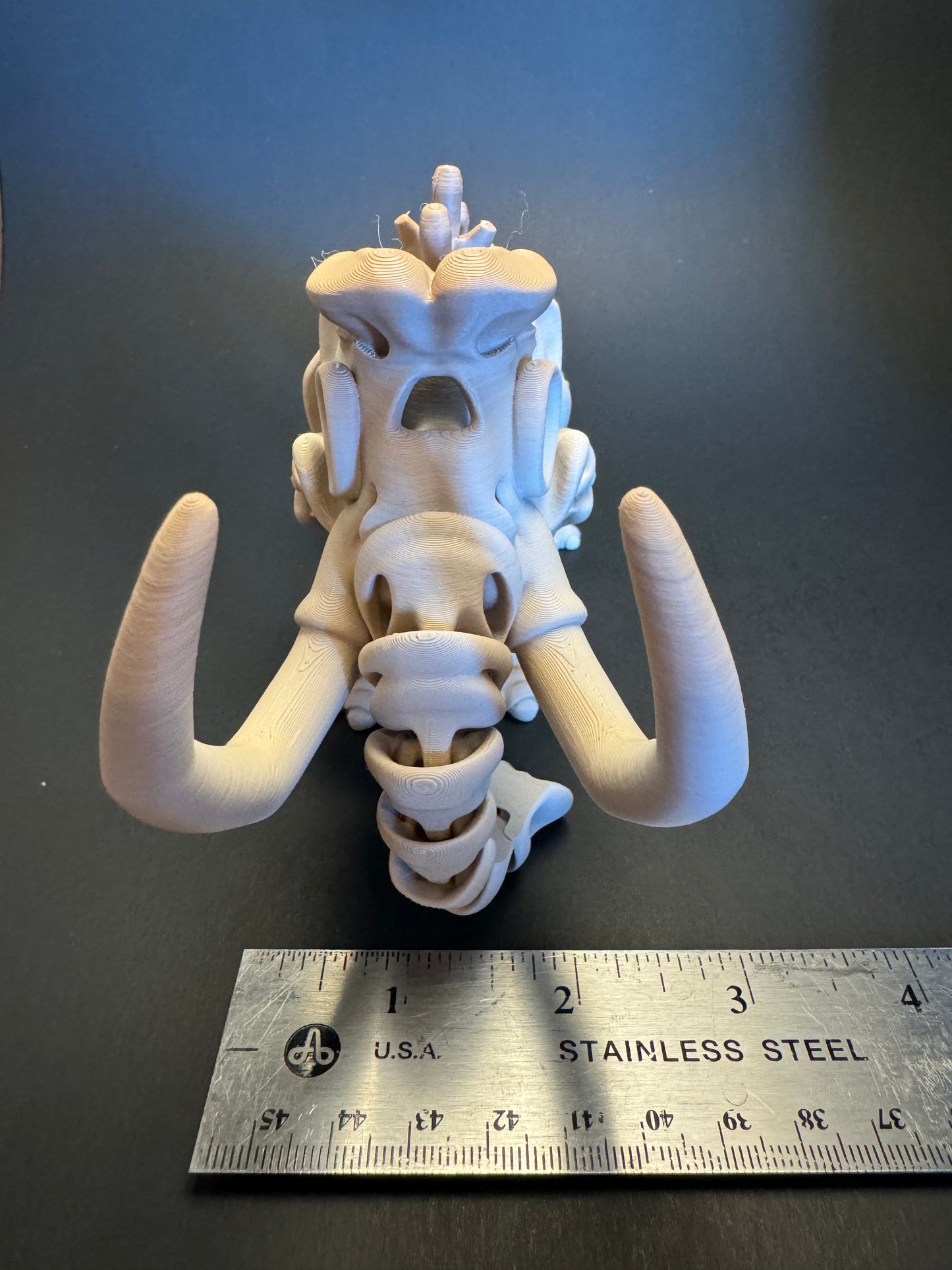 Merv the Mammoth - 3D Printed Sensory Fidget Toy