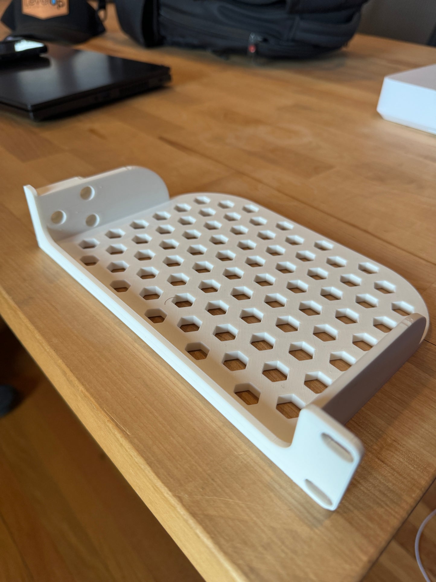 19" Network Rack Mount Half Shelf