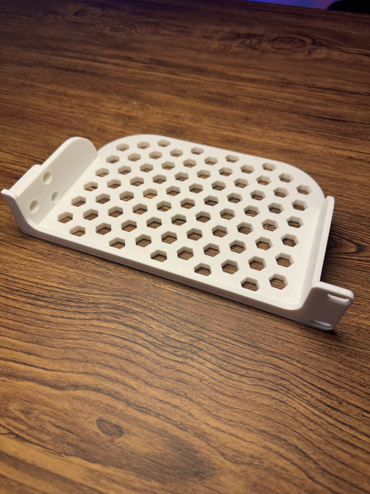 19" Network Rack Mount Half Shelf